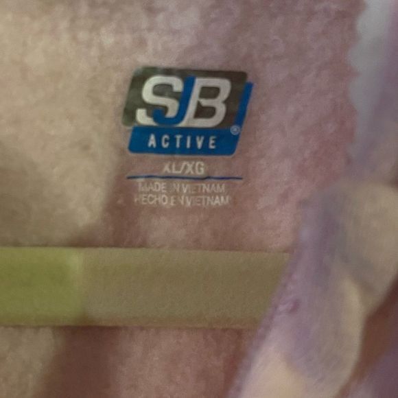 SJB Active Women's Hoodie Jacket Full Zip Long Sleeve Pockets Pink Size X-Large - Picture 4 of 5